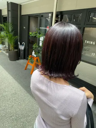 カラー 中富 🍪みなのヘアスタイル