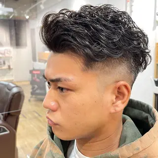 ショート 阿部 春道のヘアスタイル