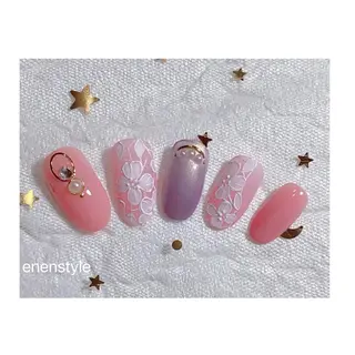 ショート ネイル 👑enen style👑のネイルデザイン