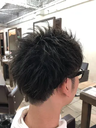 メンズ カ レラのヘアスタイル