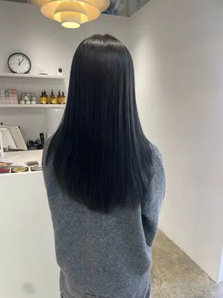 ロング カラー 𝘚𝘶𝘻𝘶 𓂃𓈒𓏸のヘアスタイル