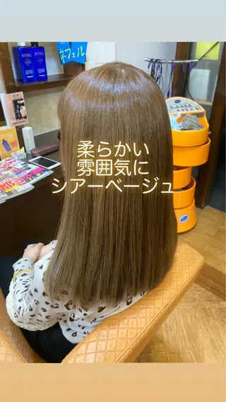 ロング カラー WEST✂︎AKI HIRO✂︎大和高田のヘアスタイル