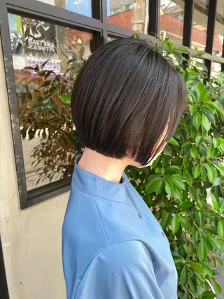 ショート 【扉gate】野崎 英幸のヘアスタイル