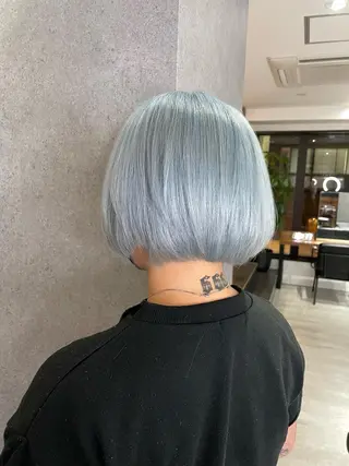 ショート カラー KEISUKE🐶 カラー✨エクステのヘアスタイル