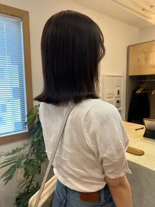 ミディアム すみか / カットモデル募集のヘアスタイル