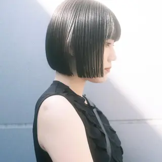 ショート カラー ショートボブ髪質改善 縮毛矯正のプロ山道潤のヘアスタイル