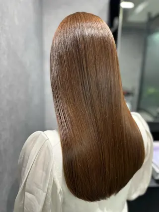 ロング 岩崎 恵実のヘアスタイル