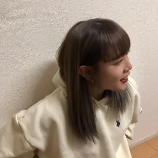 セミロング カラー ヤノ ユリカ   🥑のヘアスタイル