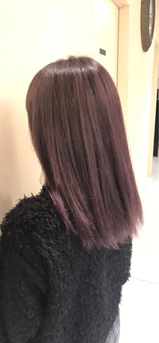 ミディアム カラー 村山 かほのヘアスタイル