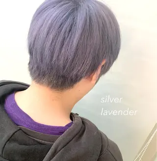 ショート カラー メンズ 佐藤 梨里花 ❤︎のヘアスタイル