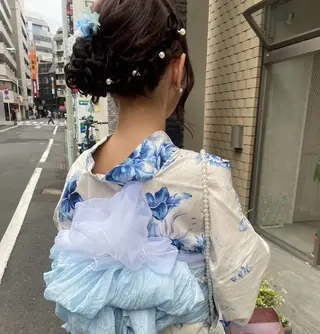 ロング ヘアアレンジ 美髪× ヘアセット✨Araiのヘアスタイル