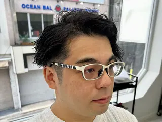 ショート パーマ メンズ メンズパーマ名人 TAKUMAのヘアスタイル