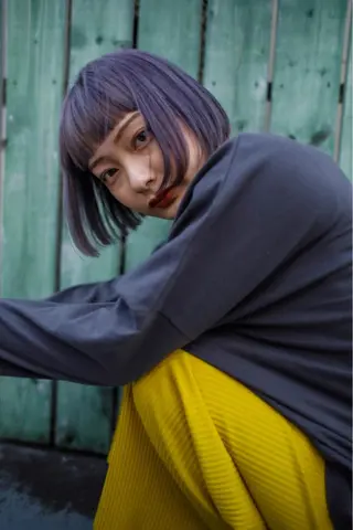 ショート カラー iizuka akiのヘアスタイル