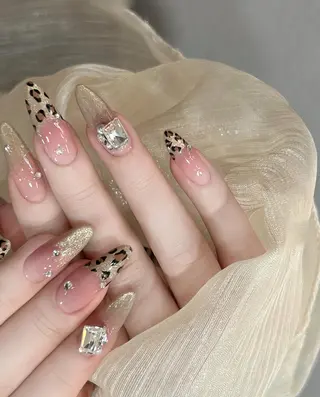 ネイル 🍑長さだし ワンホン💅モモコのネイルデザイン