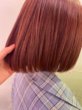 ショート カラー 推しカラー オタク美容師 山本のヘアスタイル