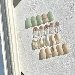 カラー ネイル Elegancia. Hiromiのネイルデザイン