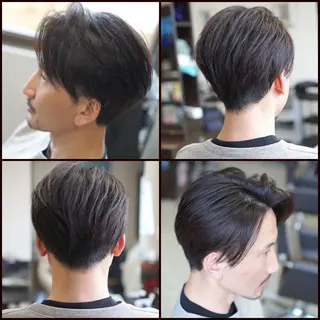 ショート メンズ 中島 剛のヘアスタイル