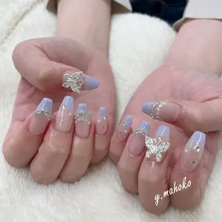 ネイル パラジェル有/ 長さだし/mahoのネイルデザイン