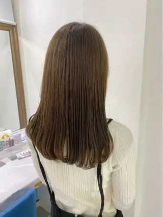 ロング レイヤーカット /透明感カラー西田のヘアスタイル