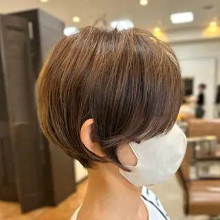 ショート カラー 藤田 祥平のヘアスタイル