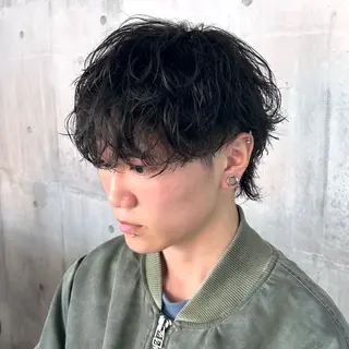 パーマ メンズ ryuto/ブリーチ /髪質改善カラーのヘアスタイル