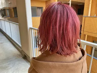ミディアム カラー LILIS hair designのヘアスタイル