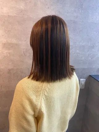 ミディアム レイヤーカット🪽 MARINA🦩のヘアスタイル