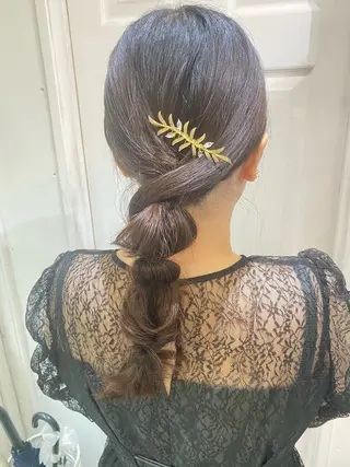 ヘアアレンジ uros.中目黒 moekaのヘアスタイル