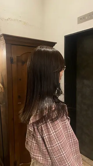 ロング カラー 透明感カラー 🦙なりたりみのヘアスタイル