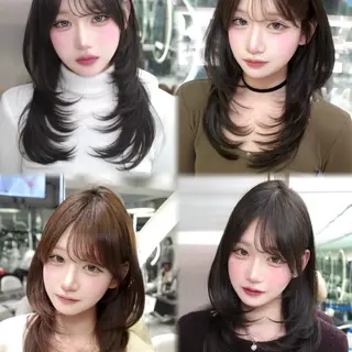セミロング カラー Nao/ 大宮/レイヤーカットのヘアスタイル