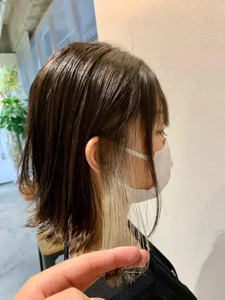 ミディアム ショート特化✂︎門脇 ~広がらない髪へ~のヘアスタイル