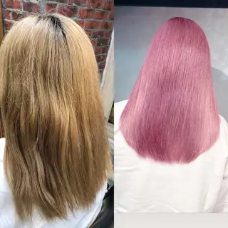 セミロング 美魔女 美容師NAOのヘアスタイル