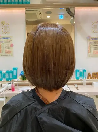 ショート カラー ｟羽エクステ｠ スズキのヘアスタイル