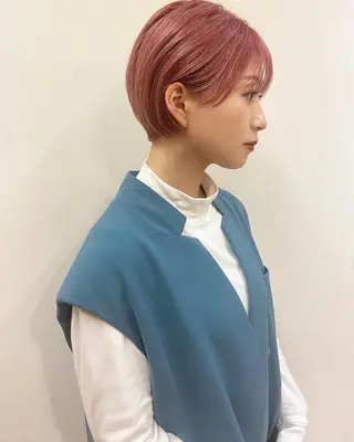 ショート ショート/ボブ /パーマ🌿柏原良亮のヘアスタイル