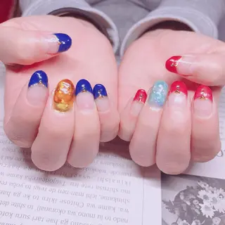 ネイル 奥園 良恵のネイルデザイン