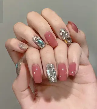 ネイル By moonネイル 🌷ワンホン/韓国風のネイルデザイン