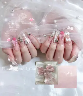 ネイル 🎀Mai 🎀⋆.✩のネイルデザイン