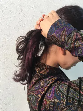 カラー 追立 優稀のヘアスタイル