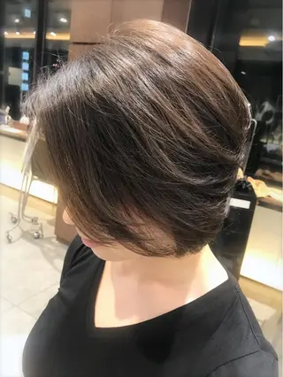 ショート カラー パーマ ヘアアレンジ ショートの神✨AFL OAT 井上康平のヘアスタイル