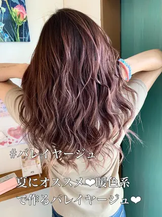 セミロング yoshihara yuukiのヘアスタイル