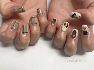 ネイル nail salon en familleのネイルデザイン