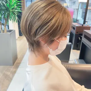 ショート ショート・ボブ 中村俊哉のヘアスタイル