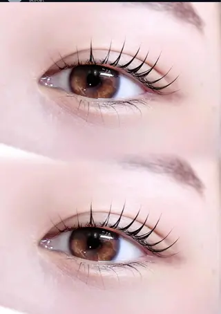 マツエク・マツパ 益 心咲のマツエク・マツパデザイン