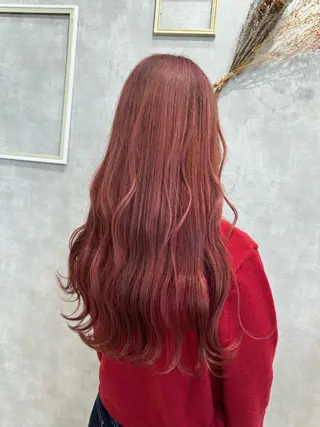 ロング カラー デザインカラー/ ジュンナのヘアスタイル