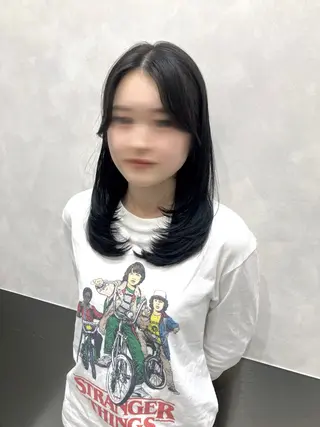 ロング カラー 💖ブリーチなし透明 感💖ASAHIのヘアスタイル