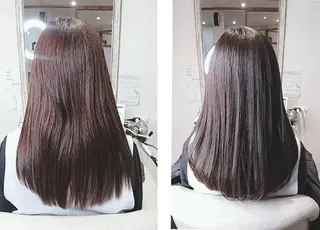 セミロング カラー kijima ricoのヘアスタイル