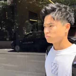 ショート メンズ 堀江メンズ 神田 翔太のヘアスタイル