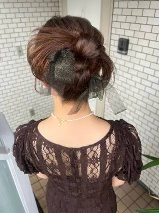 ヘアアレンジ 大人可愛いヘアメイク 💋🧚‍♀️しずかのヘアスタイル