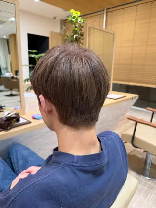 カラー メンズ 透明感カラー/メンズ /レイヤー/中舘春翔のヘアスタイル