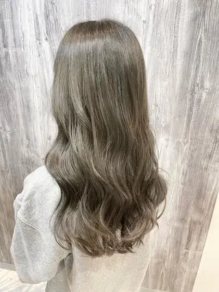 ロング カラー 髪質改善で 憧れの潤艶美髪にのヘアスタイル